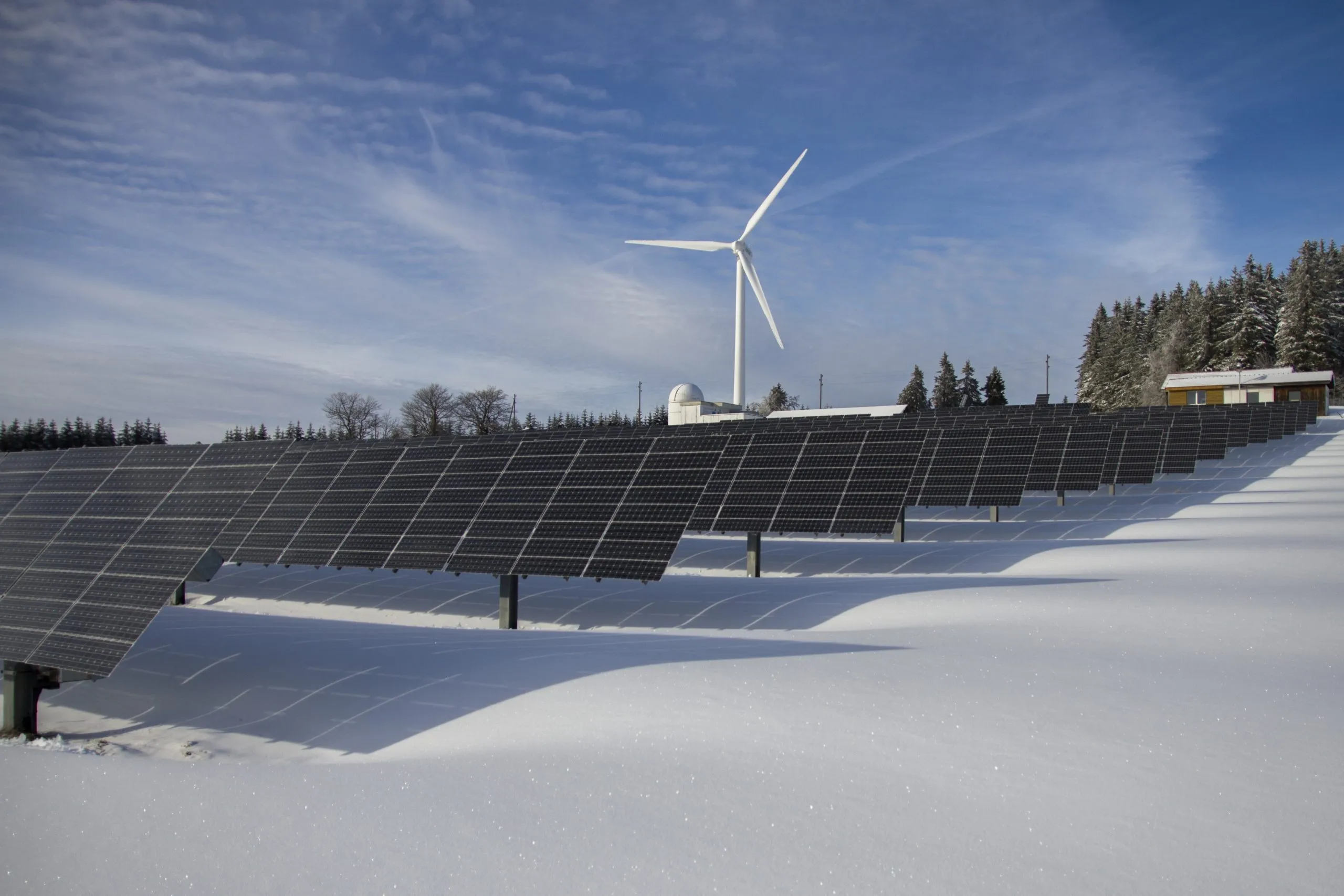 Parque de paneles solares
